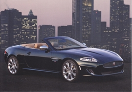 XK 66 Convertible special edition, large card, 14 x 21 cm, # 9228141, German