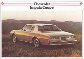 Impala Coupé 1979, 2 pages, export, Dutch language