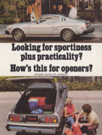 Celica GT Liftback, US postcard, circa 1977