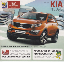 News (program) brochure, 20 pages, 05/2010, Dutch language