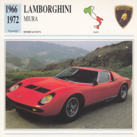 Lamborghini Miura card, Dutch language, D5 019 02-07