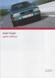 Coupé sport edition brochure, 10 pages, 07/1994, German language
