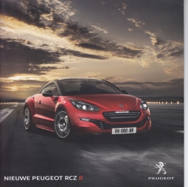 RCZ R brochure, 12 pages, Dutch language, about 2015