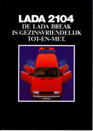 2104 Estate brochure, 10 pages, 12/1987, Dutch language (Belgium)