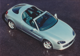 Daewoo Bucrane concept car, press photo, South Korea, 1995