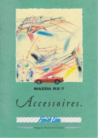 RX-7 Coupe accessories brochure, 12 pages, 05/1992, Dutch language