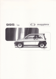 Maggiora press kit with sheets & photos, Turin, 1992