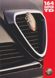 164 Super TD Sedan brochure, 4 pages, about 1993, German language