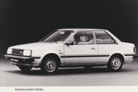 Nissan Sunny Diesel, press photo, Dutch, 02/1983