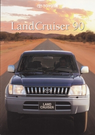 Land  Cruiser 90 brochure, 16 pages, 08/1998, Dutch language