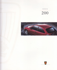 200 Serie brochure, 8 pages,  11/1995, Dutch language