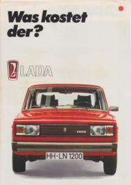 Nova Junior folder, 4 pages, 09/1983, German language