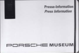 Porsche Museum Stuttgart, memory stick with pictures & small booklet, factory-issued,  German/English