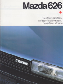 626 models brochure, 26 pages, 10/1985, Dutch language