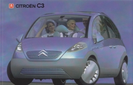 Citroën C3 concept, sticker, 15 x 10 cm