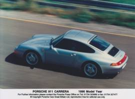 911 Carrera, press photo, UK, 1996