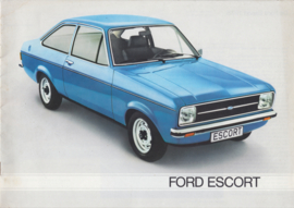 Escort brochure, 16 pages, 09/1977, Dutch language