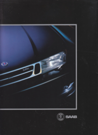 Saab 900/9000 press kit with sheets & photos, Brussels, 1/1992
