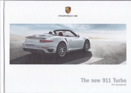 911 Turbo Coupe & Cabriolet brochure, 124 pages, 07/2013, hard covers, English
