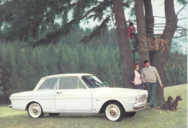 Ford Taunus 12M  2-door, advertising postcard, German, # 2 XD 126/2