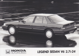Honda Legend Sedan V6 2.7i-24, press photo, Europe, 1989