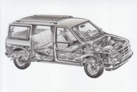 Chrysler Voyager 3.0 V6 ghost image (USA, 1988)