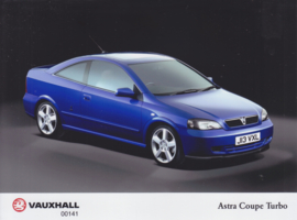 Vauxhall  Astra Coupe Turbo - factory photo - UK - 2001 - # 00141