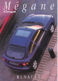 Megane Coupé, 4 pages, 12/1995, Dutch language, Belgium