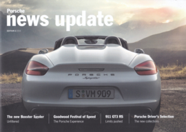 News Update UK with Boxster Spyder, 20 pages,  # 2-2015, English language