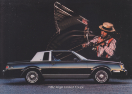 Regal Limited Coupe, US postcard, larger size, 1982