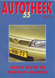 issue # 55, Nissan Almera, 36 pages, 10/1995, Dutch language