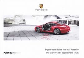 911 Carrera hire car - folder, 4 pages, 05/2014, German