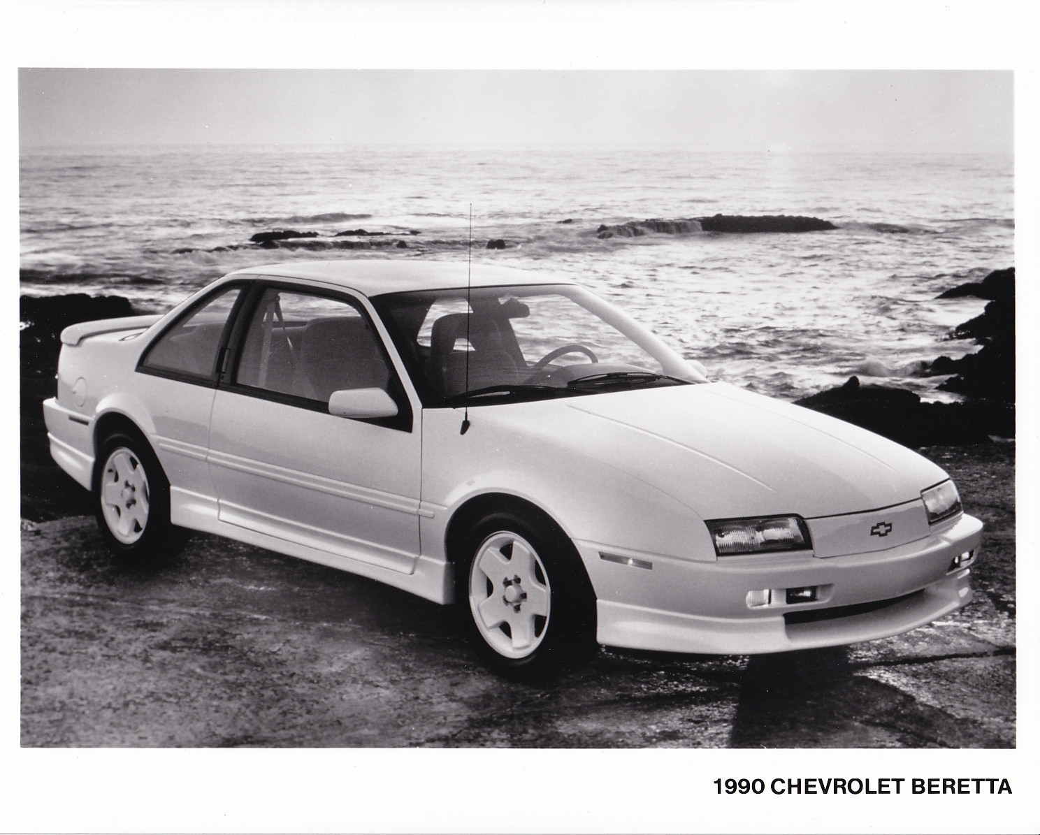Chevrolet Beretta - large press photo - USA - 1990
