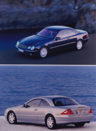 Mercedes-Benz CL 2-Door Coupe, press photo, Germany, 9/1999, IAA