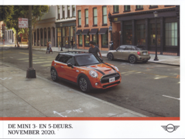 Mini 3-/5-door brochure, 68 pages, Dutch language, 11/2020 %