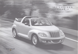 PT Cruiser Cabrio specifications & prices brochure, 6 pages, 05/2004, Dutch language