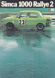 1000 Rallye 2, 6 pages, 9/1972, Dutch language