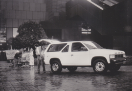 Nissan Terrano 4x4, press photo, Switzerland, 3/1987