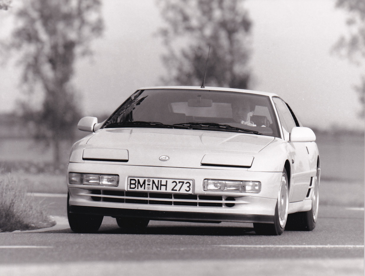 Alpine A610 Turbo, press photo, German, 9/1993