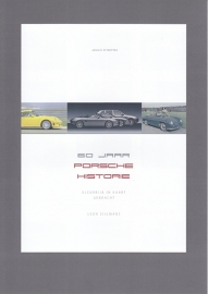 Porsche 60 years of history, illustrated in postcards. My own book. The 4 page folder. FREE OF CHARGE