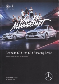 CLA/A/B/GLA SCORE! special editions brochure, 24 pages, A5-size, 07/2016, German language