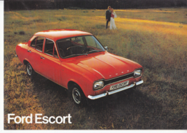 Escort brochure, 8 pages, 8/1972, Dutch language