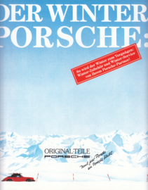 Winter accessories brochure, 4 pages, about 1988, German language