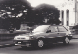 Nissan Sunny GTI 16 V Hatchback, press photo, Switzerland, 3/1987