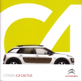 x C4 Cactus brochure, 40 pages, 06/2014, Dutch language