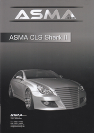 ASMA S-Klasse/CLS-Shark II tuning, 4 pages, A4-size, about 1998, Germany