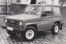Daihatsu Wildcat GL Turbo 4x4, press photo, German, 8/1985