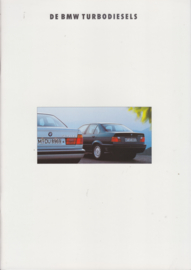 3/5-Series Turbodiesel brochure, 40 pages, A4-size, 2/1992, Dutch language