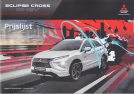 Eclipse Cross PHEV prices brochure, 28 pages, 01/2024, Dutch language
