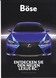 RC Coupe postcard, DIN A6-size, German, 2014
